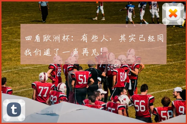 回看欧洲杯：有些人，其实已经同我们道了一声再见！